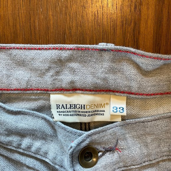 Raleigh Denim Workshop Jones fit Selvage Denim | Ashe color Size 33 - Picture 3 of 13
